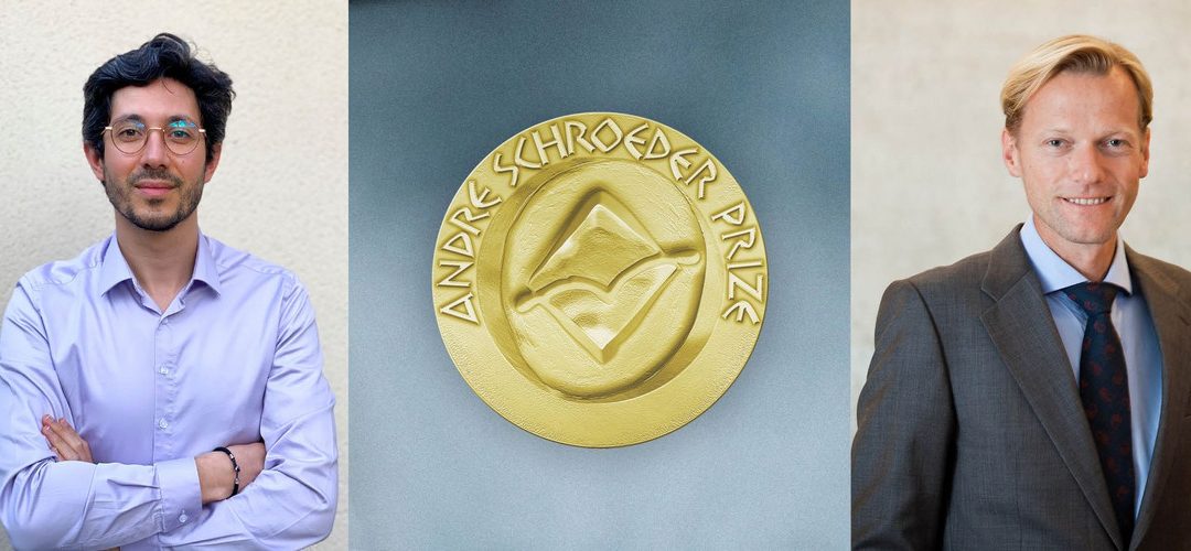 Benjamin Coyac et Michael Payer reçoivent le prix André Schroeder